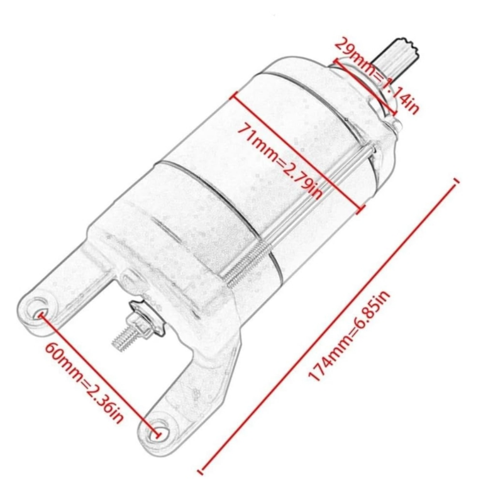 31200-KZZ-901 31200-KYJ-902 Per motorino di avviamento CRF250